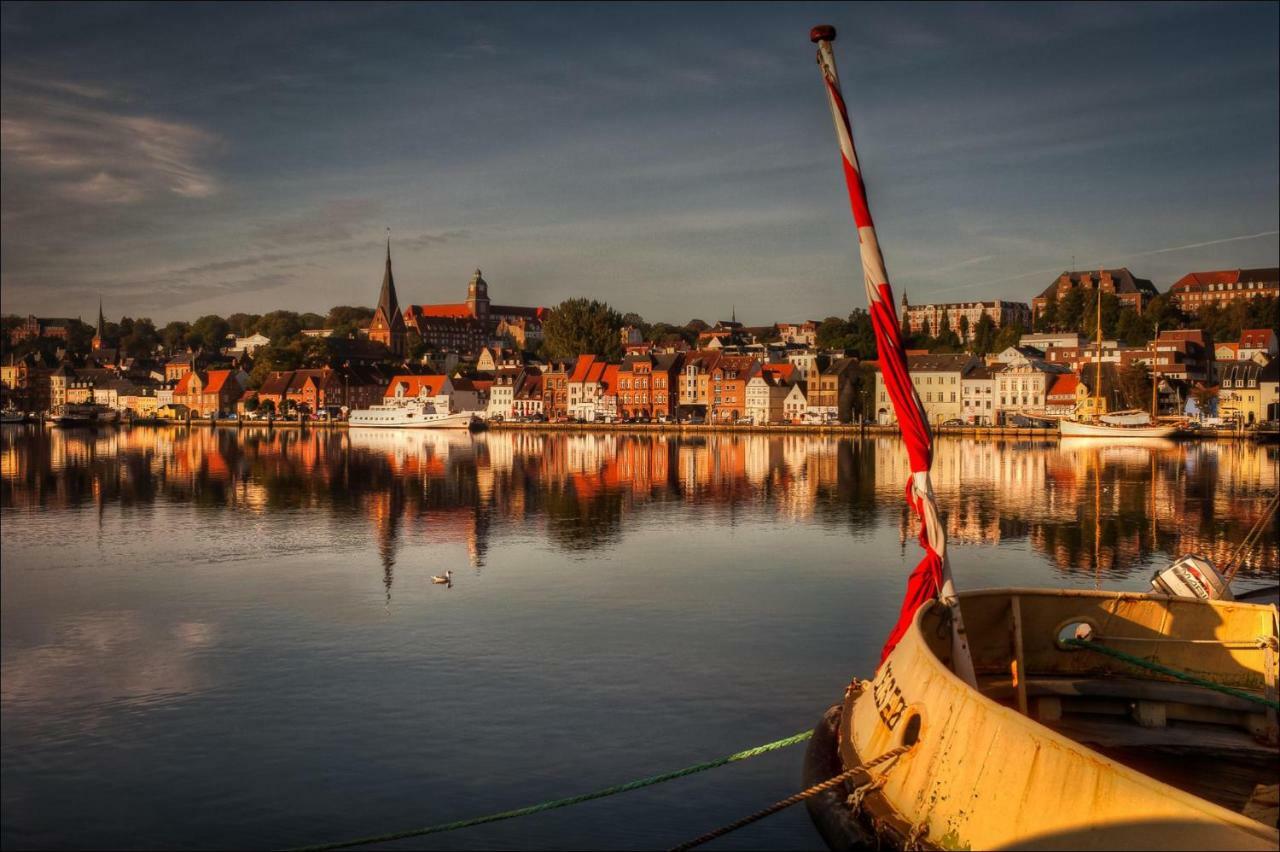 Ferienwohnung Fischersfru Flensburg Exterior foto